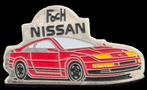 Nissan Foch dealer pin-rood, Verzenden, Nieuw, Transport, Speldje of Pin