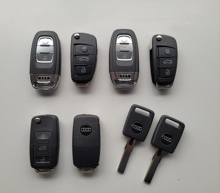 Audi Sleutels Bijmaken + Inleren/Programmeren, Auto-onderdelen, Dashboard en Schakelaars, Audi, Seat, Volkswagen, Skoda, Nieuw