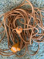 Verlengsnoer - Oranje 20 meter, Doe-het-zelf en Verbouw, Elektra en Kabels, Ophalen of Verzenden, Gebruikt, Kabel of Snoer