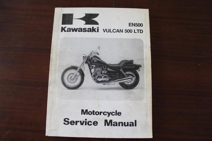 Kawasaki EN500 Vulvan 500LTD 1996 motorcycle service manual, Motoren, Handleidingen en Instructieboekjes, Kawasaki, Ophalen of Verzenden