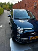 Fiat 500 1.2 C 2015 Blauw, Auto's, Stof, Origineel Nederlands, Handgeschakeld, Particulier