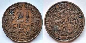 2 ½ cent 1914 beschikbaar voor biedingen