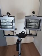 Dubbele schijnwerper/verstraler/bouwlamp op stevige driepoot, Ophalen, Nieuw