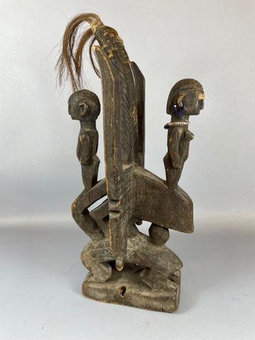 210532 Oud Afrikaans Ci Wara Headdress uit Mali. beschikbaar voor biedingen