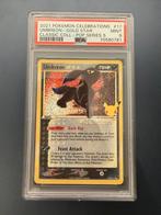 Umbreon Gold Star 17 PSA 9 - Celebrations - Pokemon, Ophalen of Verzenden, Zo goed als nieuw, Losse kaart