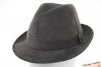 Vintage Gleufhoed Mayser Exclusive grijs alcantara 58, Kleding | Heren, Mayser Exclusive, Hoed, Ophalen of Verzenden, Zo goed als nieuw