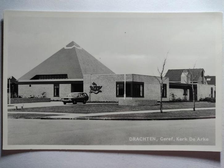 Q1007 Drachten, Verzamelen, Ansichtkaarten | Nederland, Noord-Holland, 1920 tot 1940, Ophalen of Verzenden