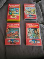4 vhs video banden van suske en wiske, Spelcomputers en Games, Ophalen of Verzenden, Gebruikt