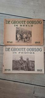 2 oude boekjes uit de 1e wereldoorlog., Ophalen of Verzenden, Landmacht, Duitsland, Boek of Tijdschrift