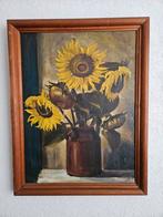 Zonnebloemen in vaas, Dirk Nap '37, Ophalen