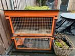 Konijnenhok, Ophalen, 110 cm of meer, Zo goed als nieuw, 90 cm of meer