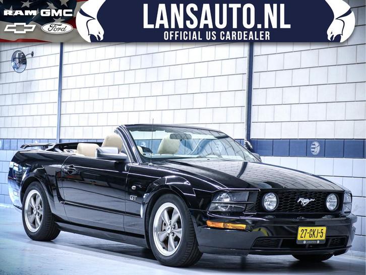 Ford Mustang 4.6 V8 GT Cabriolet Youngtimer (bj 2007), Auto's, Ford, Bedrijf, Te koop, Mustang, ABS, Airconditioning, Alarm, Centrale vergrendeling