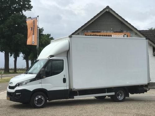 Iveco Daily 35C15V 3.0HPi wb 410 Koffer Klep Achteras geluid, Auto's, Bestelauto's, Bedrijf, Te koop, ABS, Airconditioning, Bluetooth