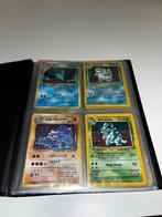 Pokemon map met oude kaarten, Hobby en Vrije tijd, Ophalen of Verzenden, Zo goed als nieuw, Meerdere kaarten