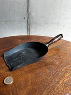 Bronzen Kruideniersschep met Houten Handvat – Brocante Sfeer, Antiek en Kunst, Ophalen of Verzenden