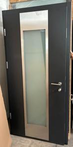Aluminium voordeur 110 x 220,5 cm Links kleur 7016 antraciet, Doe-het-zelf en Verbouw, Deuren en Horren, 100 tot 120 cm, 215 cm of meer