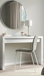 Ikea Malm toilet tafel, make up tafel, kaptafel ikea, Huis en Inrichting, Tafels | Kaptafels, Ophalen, Gebruikt, 50 tot 100 cm