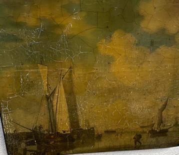 Oud schilderij beschikbaar voor biedingen
