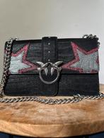 Pinko leer origineel, Sieraden, Tassen en Uiterlijk, Tassen | Damestassen, Ophalen of Verzenden, Zo goed als nieuw, Bruin, Schoudertasje