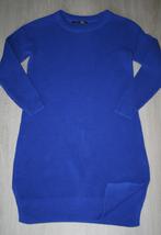 BPC katoen blauw jurk mt 40/42 M, Maat 42/44 (L), Zo goed als nieuw, Knielengte, BPC