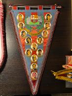 Grote vaan FC Barcelona met o.a. Neeskens, Ophalen of Verzenden, Gebruikt, Buitenlandse clubs, Vaantje of Sjaal