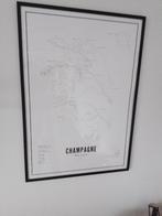 Schilderij Champagne wijnregio, Onbekend, Nieuw, Ophalen of Verzenden, 75 tot 100 cm