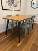 Eetkamer tafel 160 cm x 90 cm, Huis en Inrichting, Tafels | Eettafels, Ophalen, 50 tot 100 cm, Zo goed als nieuw, Vijf personen of meer
