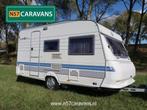 Hobby De Luxe 400 SF / voortent / BOVAG '25, Caravans en Kamperen, Caravans, Hobby, Overige typen, Bedrijf, Treinzit