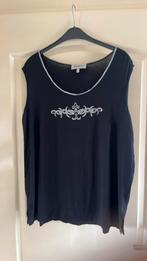 Dames topje Chalou 46 zwart, Zwart, Maat 46/48 (XL) of groter, Nieuw, Chalou