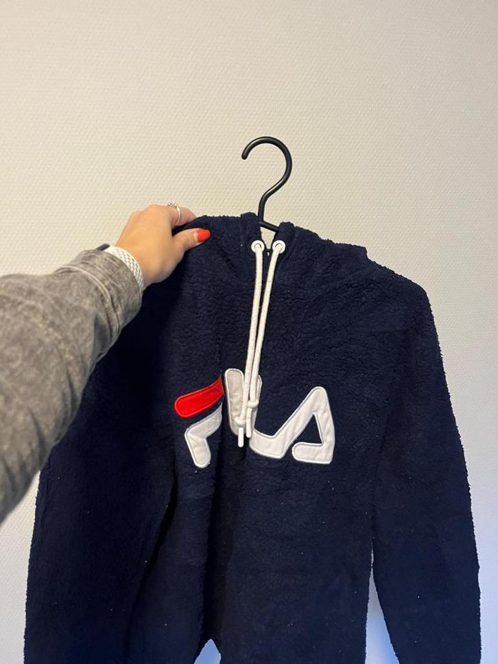Fila hoodie, Kleding | Dames, Truien en Vesten, Gedragen, Maat 38/40 (M), Blauw, Ophalen of Verzenden