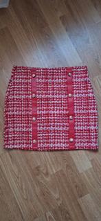 Leuk rood wit rokje mod style, Verzenden, Zo goed als nieuw, Rood, Boven de knie