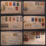 Eerste dag enveloppen (32 stuks), Ophalen of Verzenden, Beschreven, Nederland