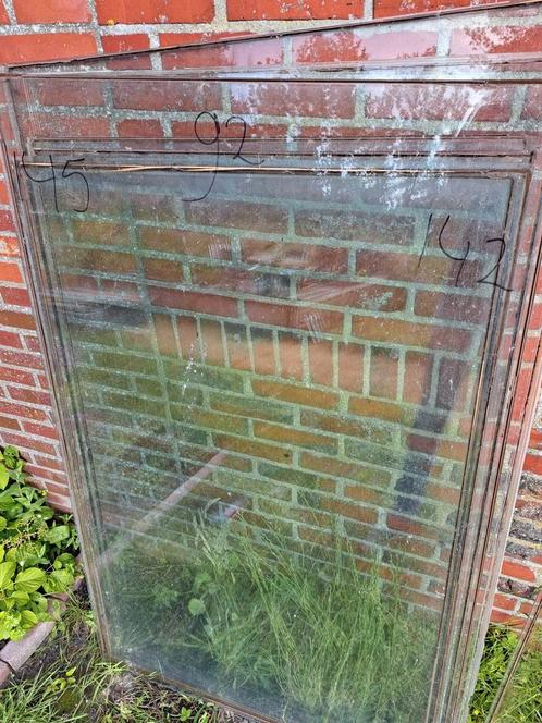 Gratis 8 glasplaten 5 mm dik, Doe-het-zelf en Verbouw, Glas en Ramen, Gebruikt, 80 tot 120 cm, Ophalen