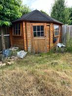 Tuinhuisje, Tuin en Terras, Tuinhuizen, Blokhut, 2 ramen, Hout, Ophalen