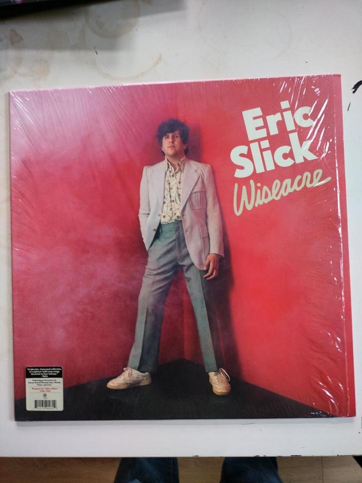Indie rock ERIC SLICK : WISEACRE geel vinyl, Cd's en Dvd's, Vinyl | Rock, Zo goed als nieuw, Singer-songwriter, 12 inch, Ophalen of Verzenden