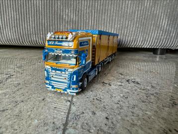 WSI Scania R6 Topline KD Transport volume trailer beschikbaar voor biedingen
