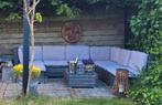 Luxe Wicker Loungeset, Ophalen, 5 zitplaatsen, Zo goed als nieuw, Loungeset