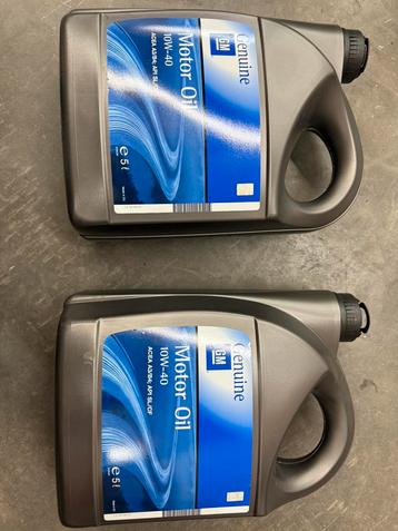 GM motorolie 10w40 beschikbaar voor biedingen