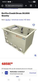 Mooie trommelfilter als nieuw van €4860 voor €2750, Ophalen of Verzenden, Zo goed als nieuw, Vijverfilter