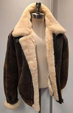 Bruine Lammy Coat Pilotenjas - heren maat M - Perfect!, Ophalen of Verzenden, Zo goed als nieuw, Maat 48/50 (M), Bruin