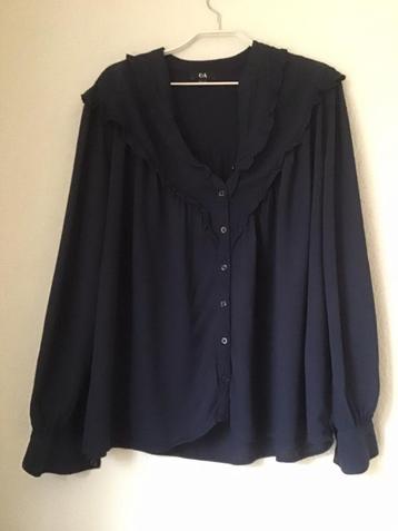Blouse donkerblauw maat M beschikbaar voor biedingen