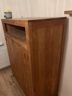Mooie teak vol houten kast, Ophalen, Zo goed als nieuw