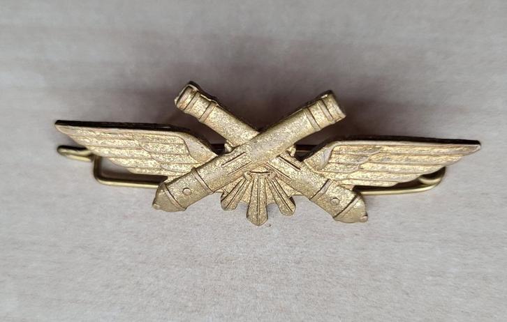 Artillerie Wing Pet Embleem België, Verzamelen, Militaria | Algemeen, Landmacht, Embleem of Badge, Nederland, Ophalen of Verzenden