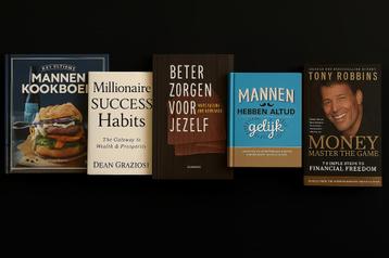 Complete boekenbundel – persoonlijke ontwikkeling & mindset beschikbaar voor biedingen
