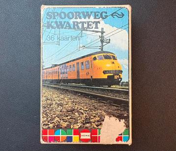 Spoorwegkwartet NS (jaren 70) beschikbaar voor biedingen