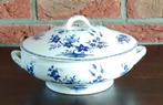 antieke grote ijzersteen soepterrine Boch Freres, volgnr 50, Antiek en Kunst, Antiek | Servies los, Ophalen of Verzenden
