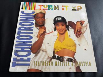 Technotronic - Turn It Up - LP 12’’ Single Vinyl beschikbaar voor biedingen