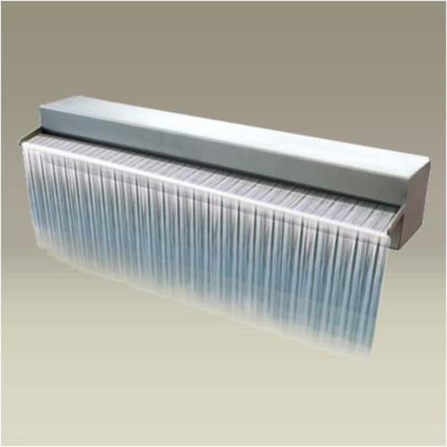 Waterval 30 cm breed, van RVS Waterschaal vijverbraak strak!, Tuin en Terras, Vijver-toebehoren, Nieuw, Overige typen, Ophalen of Verzenden