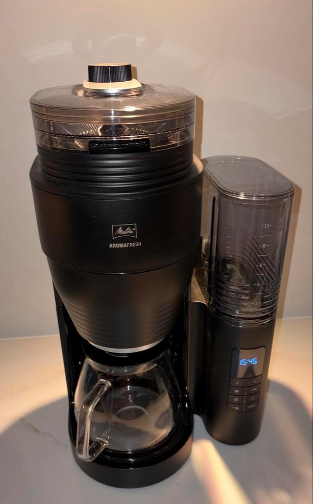 Melitta AromaFresh X Koffiemachine, Witgoed en Apparatuur, Koffiezetapparaten, Zo goed als nieuw, Gemalen koffie, Koffiebonen