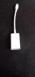 Apple Lightning naar USB Camera Adapter, Ophalen of Verzenden, Gebruikt